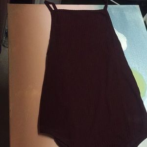 Maroon bodysuit
